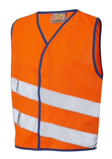 LEO WORKWEAR NEONSTARS EN 1150 Children&#39;s Waistcoat